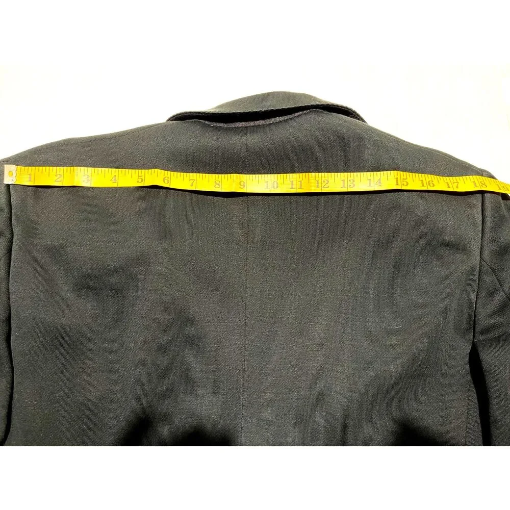 Ralph lauren knit blazer stretchy super casual black label sport businessman 42